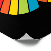 Bleib cool poster (Ecke)