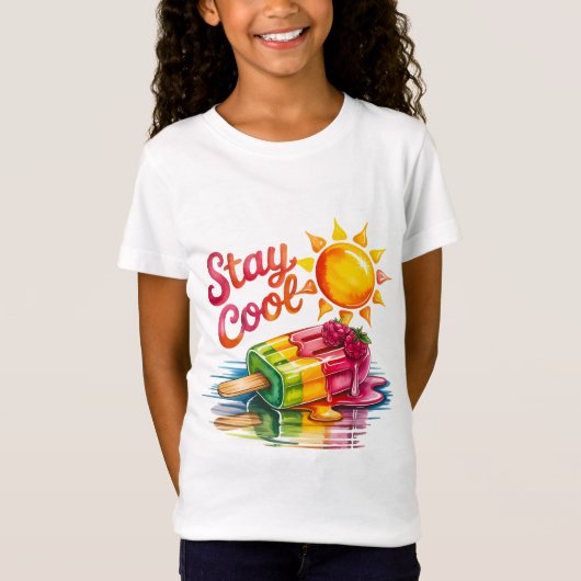 Bleib cool T-Shirt (Vorderseite)