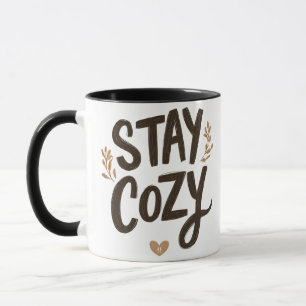 Bleib-Cozy-Tasse Hygge-Lifestyle-Komfort-Geschen Tasse