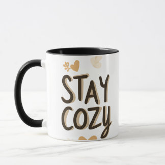 Bleib-Cozy-Tasse | Hygge-Lifestyle-Komfort-Geschen Tasse