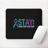 Bleib deine Geschichte ist noch nicht vorbei Selbs Mousepad (Mit Mouse)