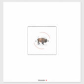 Bleib dran! aufkleber (Blatt)