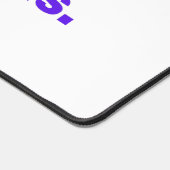 Bleib dran. Lass mir das überdenken Schreibtischunterlage (Ecke)