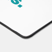 Bleib dran. Lass mir das überdenken Schreibtischunterlage (Ecke)