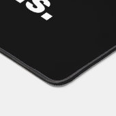 Bleib dran. Lass mir das überdenken Schreibtischunterlage (Ecke)