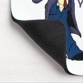 Bleib dran! mousepad (Ecke)