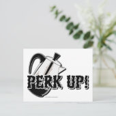 Bleib dran! postkarte (Stehend Vorderseite)