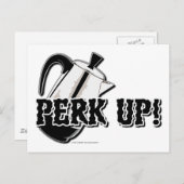 Bleib dran! postkarte (Vorne/Hinten)