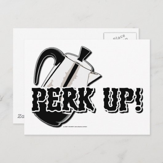 Bleib dran! postkarte (Vorne/Hinten)