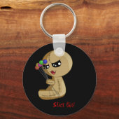 Bleib dran! schlüsselanhänger (Vorderseite)