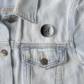 Bleib ein einsamer, verzierter Stammes-Tiger-Gradi Button (Beispiel)