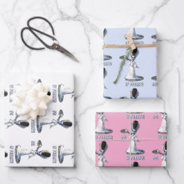 Bleib freakig! Braut von Frankenstein Geschenkpapier Set