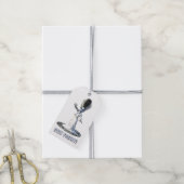 Bleib freaky! Braut von Frankenstein Geschenkanhänger (Mit Garn)