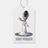 Bleib freaky! Braut von Frankenstein Geschenkanhänger (Rückseite)