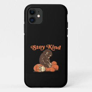 Bleib freundlich Baby-Affe Punch-Plüsch SüßLustige Case-Mate iPhone Hülle