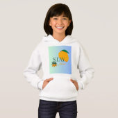 Bleib frisch Design Hoodie (Vorne ganz)