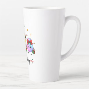 Bleib fröhlich, bleib quetschig! Weihnachten Viral Milchtasse