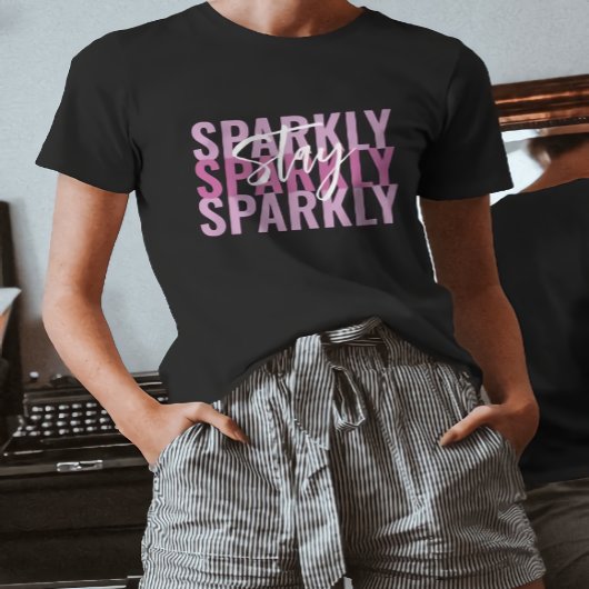 Bleib Funkelnd Tri-Blend Shirt