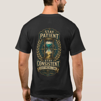 Bleib Geduldig Bleib Konsequent Deine Zeit Wird Ko T-Shirt