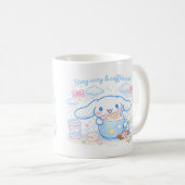 ☁️ Bleib gemütlich & koffeinhaltig ✨ | Süßer Cinna Kaffeetasse (VorderseiteRechts)