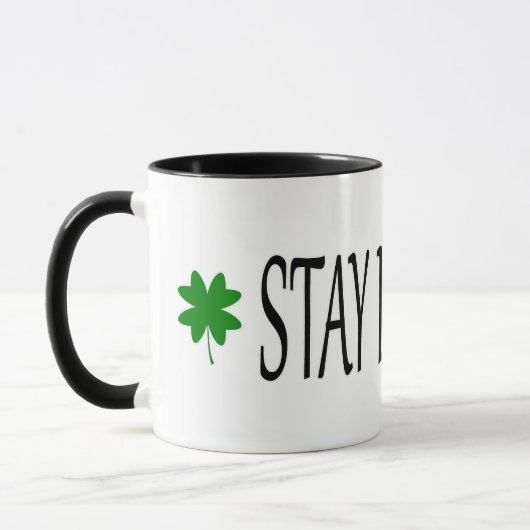 BLEIB GLÜCKLICH!! TASSE (Links)