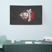 Bleib golden Golden Retriever Hund Banner (Messeveranstaltung)