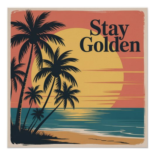Bleib golden poster (Vorderseite)