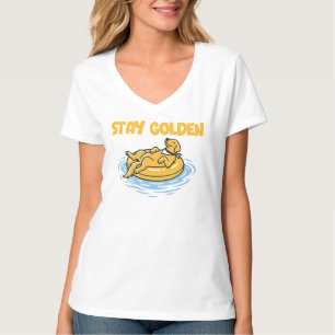 Bleib golden, Sommerstrand T-Shirt