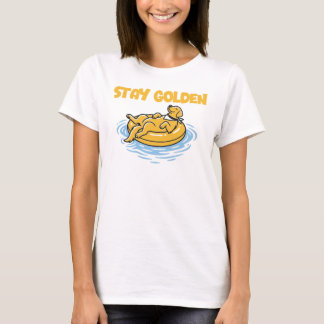 Bleib golden, Sommerstrand T-Shirt