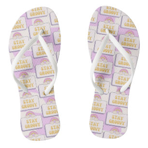 Bleib groovy badesandalen