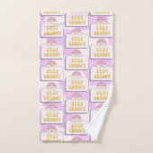 Bleib groovy badhandtuch set (Handtuch)