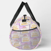 Bleib groovy duffle bag (Rechts)