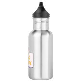 Bleib groovy edelstahlflasche (Rechts)