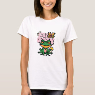 Bleib groovy Frosch T-Shirt