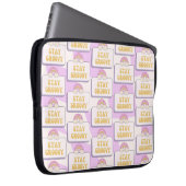 Bleib groovy laptopschutzhülle (Vorne Rechts)