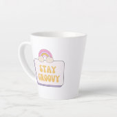 Bleib groovy milchtasse (Linke Ecke)