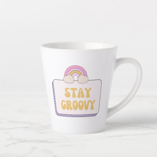 Bleib groovy milchtasse (Rechts)