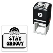Bleib groovy permastempel (Beispiel)
