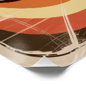 Bleib groovy poster (Ecke)