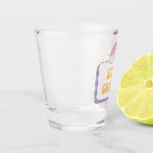 Bleib groovy schnapsglas (Links)