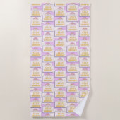 Bleib groovy strandtuch (Vorderseite)