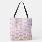 Bleib groovy tasche (Rückseite)