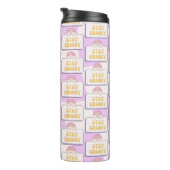 Bleib groovy thermosbecher (Nach rechts gedreht)