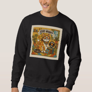 BLEIB GROOVY | Tierliebhaber | Bohemien Sweatshirt
