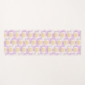 Bleib groovy yogamatte (Vorderseite (Horizontal))