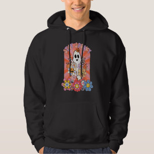 Bleib Gruselig Halloween Hippie Hallo Halloween Ko Hoodie