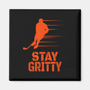Bleib Hart Lustig Eishockey Philly Geschenk Vintag Magnet
