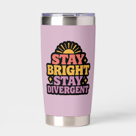 Bleib hell, bleib divergent thermobecher