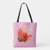 🌸 Bleib Hell Daisy-Tragetasche Tasche (Rückseite)