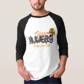 Bleib hungrig, bleib töricht T-Shirt (Vorderseite)
